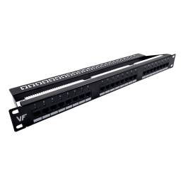 VF-PATCHERA CAT6A 24 BOCAS (INC ORG TRASERO) CON LED